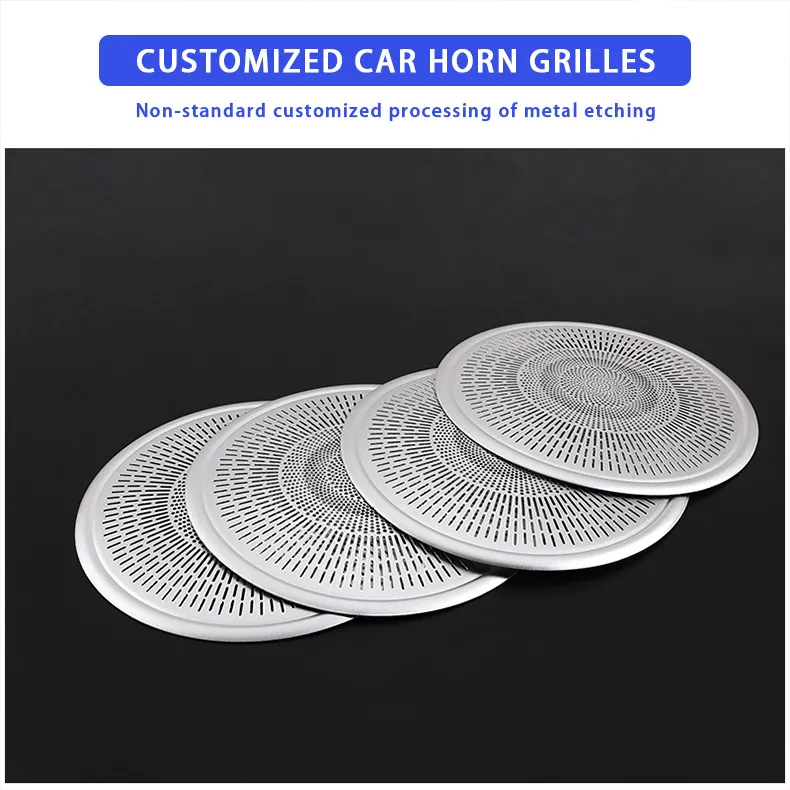 Etching Auto Speaker Grille ຂະບວນການຜະລິດ: ການຜະລິດຄວາມແມ່ນຍໍາສໍາລັບປະສົບການສຽງສຽງນິຍົມ